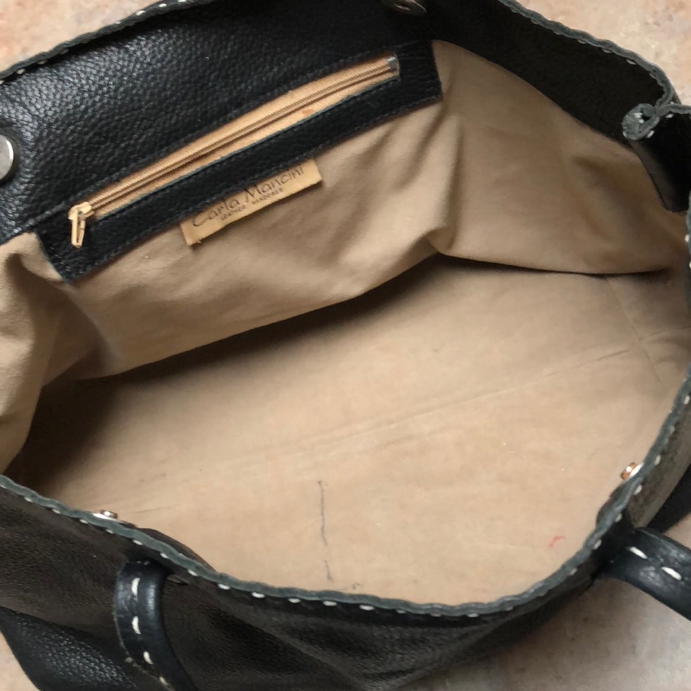 Carla Mancini Leather Bag - Picture 7 of 10